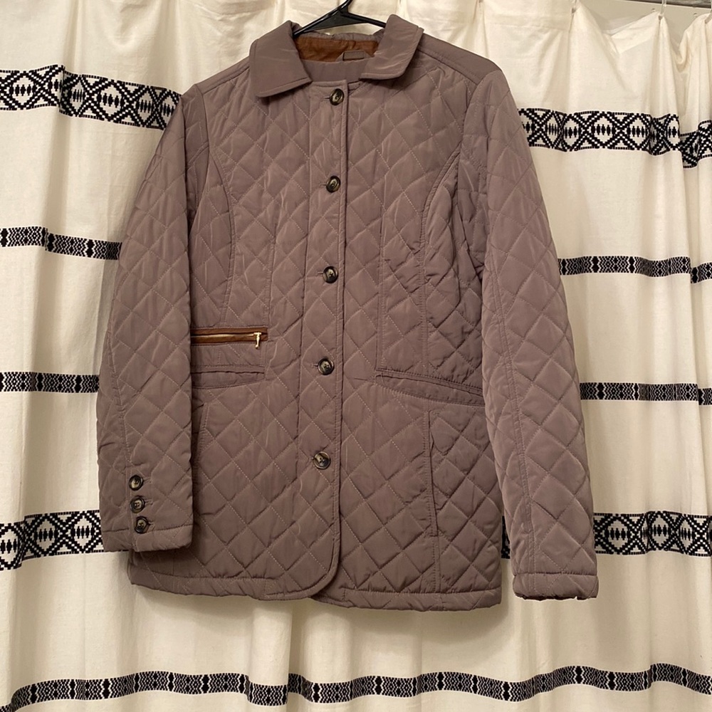 Jones New York quilted jacket